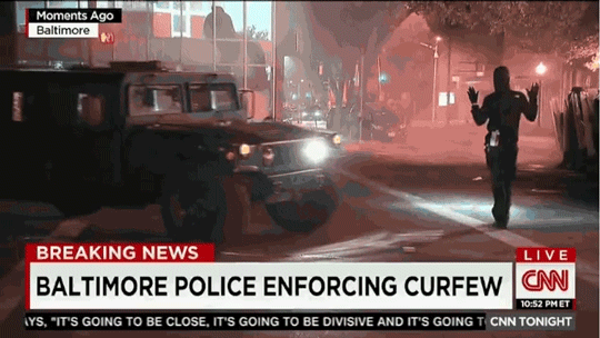 micdotcom:  Shocking video shows a Baltimore protester disappear into a crowd of