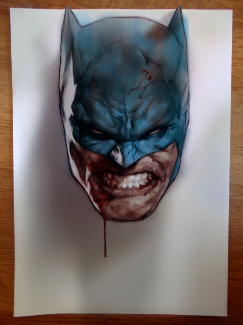 ArtStation - Dark Knight , by Ben OliverMore about batman here.