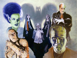 hauntedvampireprince:  Universal Monsters