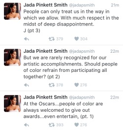 beezinthetraps:Jada stating facts