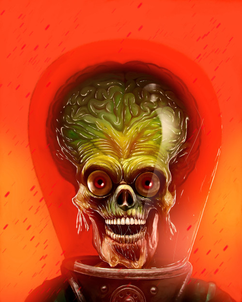 johnny-dynamo: Mars Attacks! by  Gabriel Dias 