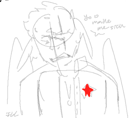 Messy OC Sketches. My Wretched Son And The In Law Who I Adore
