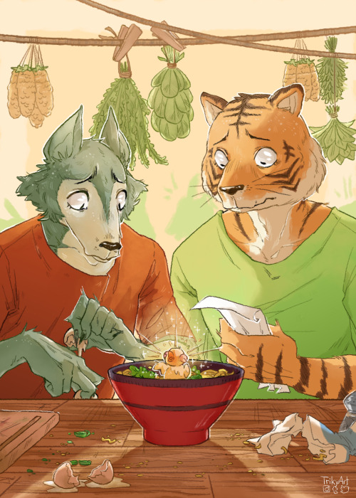 Full Illustration for @feastsforbeastszineWe are selling Leftovers, so feel free to grab one as long