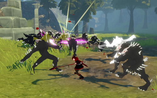 boushi–adams:  [Game Website] - [Release Date - 10-14-15] ( Most likely a Early Access Beta ) “Get ready for intense combat action as you battle Grimm  across familiar locations of Remnant including new areas never before  seen in the show. Play