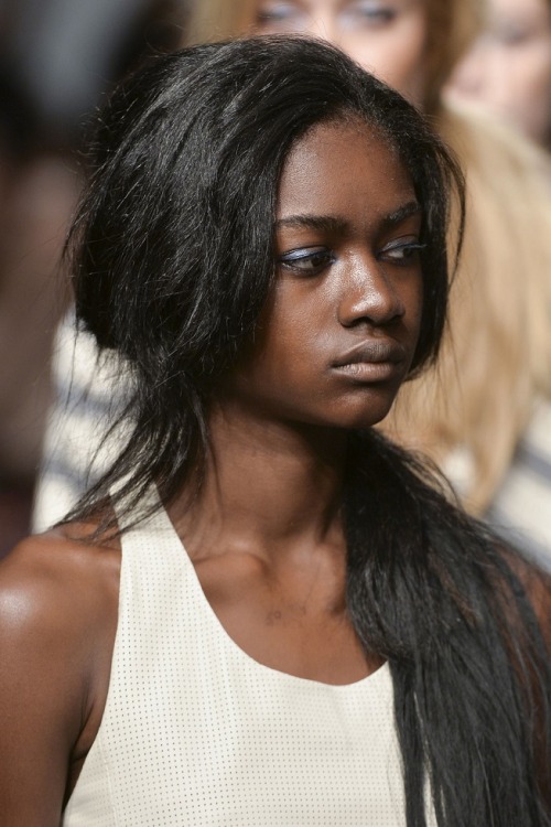 deactivatedmichiko-malandro: Zuri Tibby @ Tess Giberson SS15 RTW