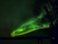 seafense:  A sign from Mother Nature. The Aurora Scorealis.