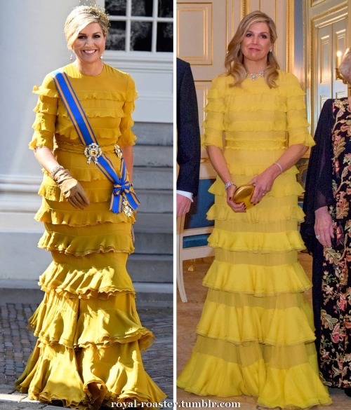 Queen Maxima - royal recycling (2020/2018)