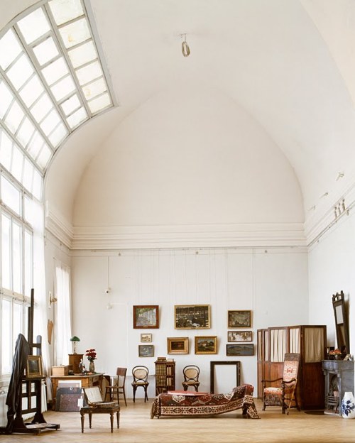 atelier688: innerbohemienne: A most beautiful space ~ St. Petersburg art studio of Arkhip Kuinji, a