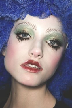 showstudio:  Galliano makeup - Ruth Hogben