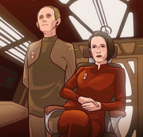 avituses:Drew some DS9 screenshots| Instagram | Prints are now available! Here’s a link!
