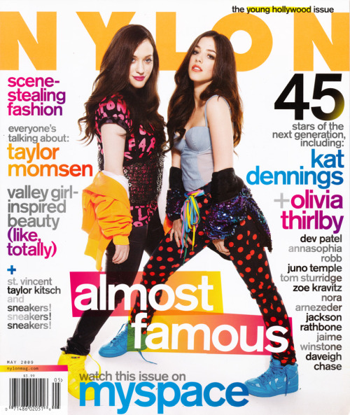 Flashback Friday is twice as good this week with our ‘09 cover girls Kat Dennings and Olivia T