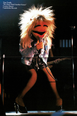 jimhenson-muppetmaster:  Janice as Tina Turner