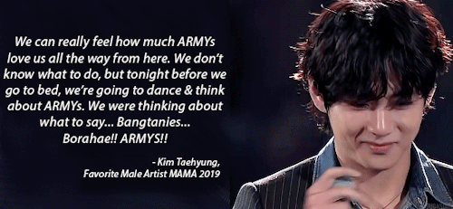 BTS X MAMA 2019 Acceptance Speeches