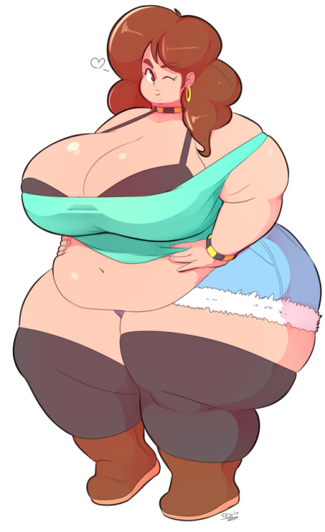 A super adorable commission of Beth that I got from @theycallhimcake and @sprite37! Thanks again, du