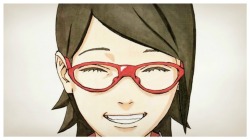 silenceechoes39:  || Sarada Uchiha Smile