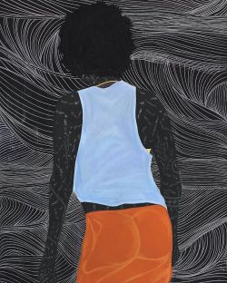 manufactoriel:    by Toyin Ojih Odutola 