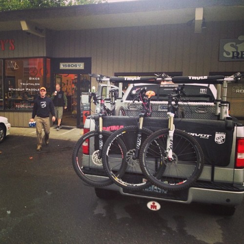 macbethkw: And they are off for a fun day up at Stevens (at Mr. Crampy’s Multisport)