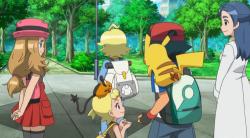 pikajue:  Ladies, this is suppose to be a Clemont-focused episode. You can all stop undressing Ash with your eyes now. 
