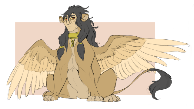 crym94:Some Sphinxes designs!I love drawing fantasy creatures and sphinxes are one of my all time faves.Will probably do more in the future, creature design is a huge passion of mine and it’s just so fun ;-;