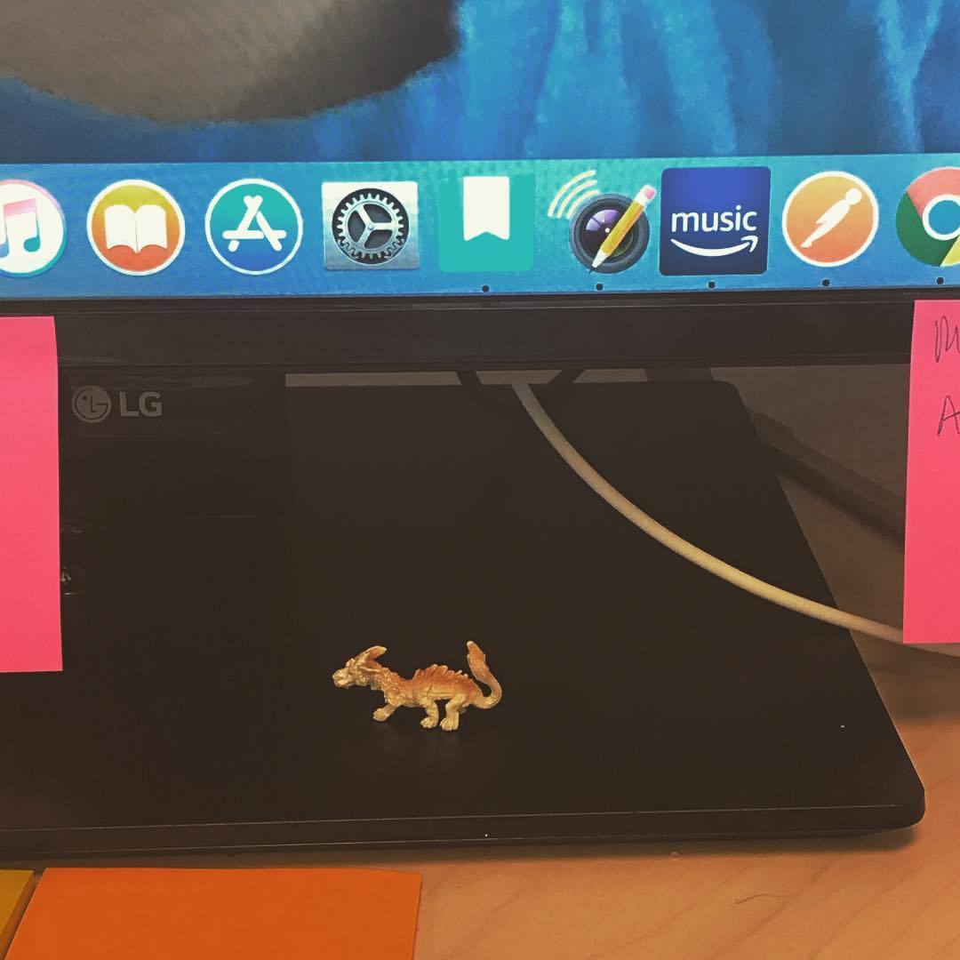 There’s a dragon on my desk!
https://www.instagram.com/p/Bn62u0dli6O/?utm_source=ig_tumblr_share&igshid=hd2npvh0zvgz