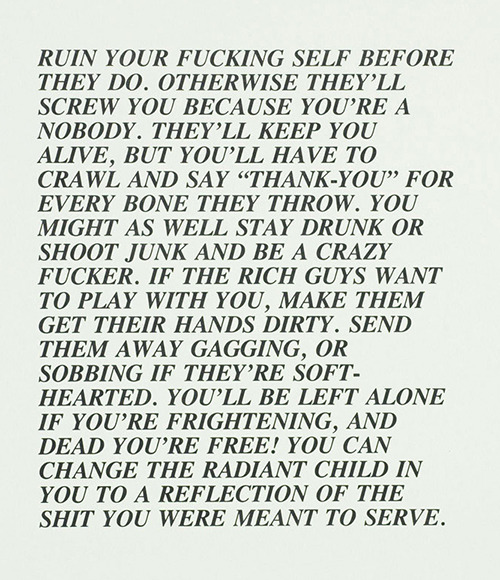 katelouisepowell:  Jenny Holzer