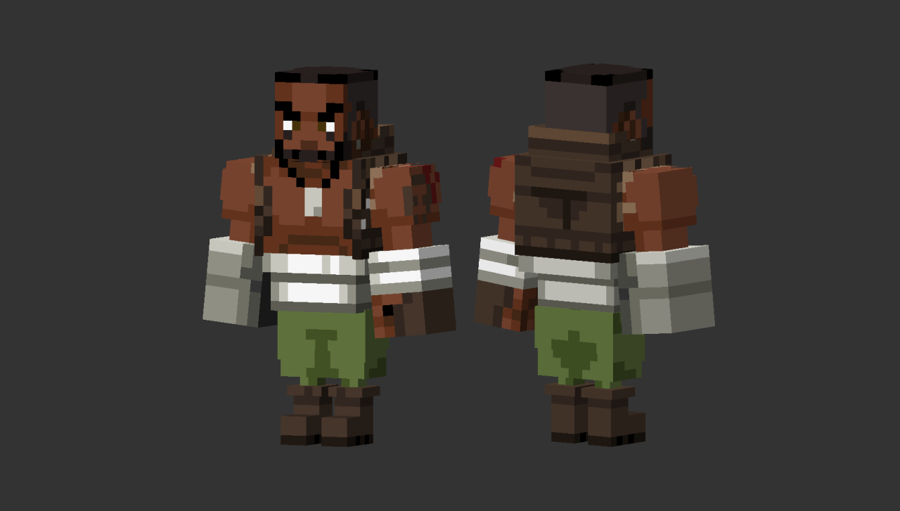 Minecraft Custom Player Models Commissions by TheBrandonFriesen on  DeviantArt