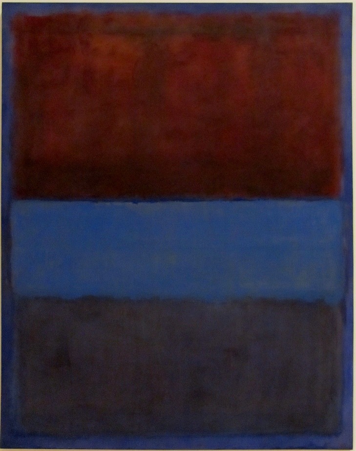 Daily Rothko Mark Rothko No 61 Rust And Blue 1953 Oil On 