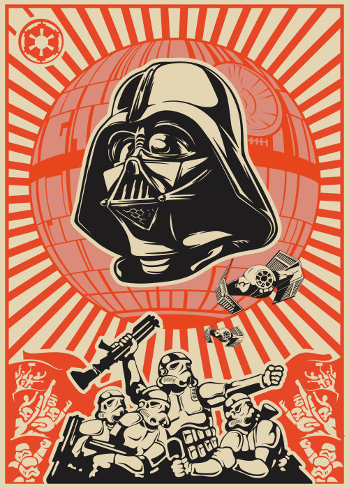 Star Wars Empire PropagandaArt byHoàng Trọng Nhân