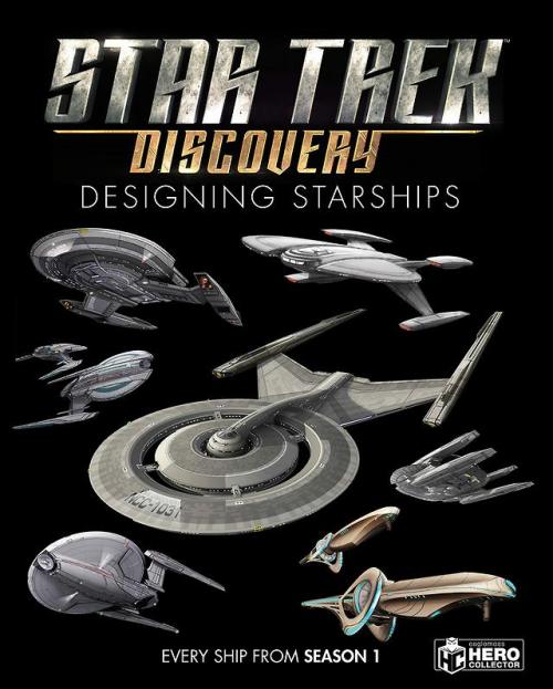 Eaglemoss Starships books updates: First look at Discovery Designing Starships and TOS Enterprise Il