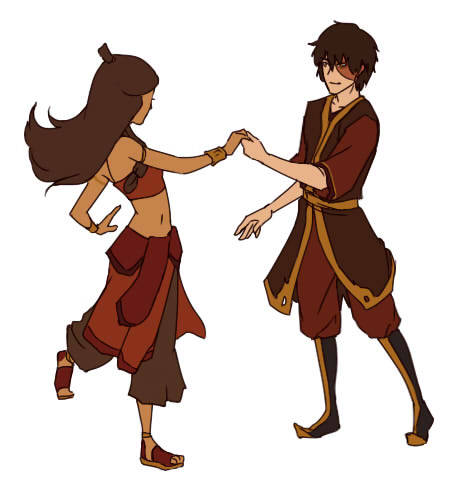 Overworked Fangirl Reboot, Zutara Month - Dancing I don’t even know ...