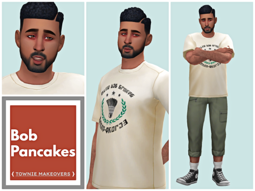 ✿ Townie Makeovers - Bob & Eliza Pancakes ▶ Genetics & Skin Details Eliza:Face:Hair // Brows