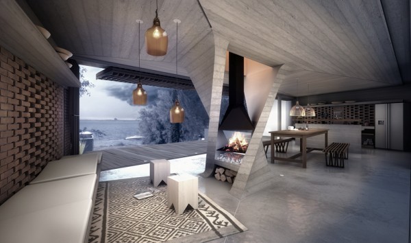 designismymuse:  One Column House by DiA Studio (via  mood) All images by DiA Studio