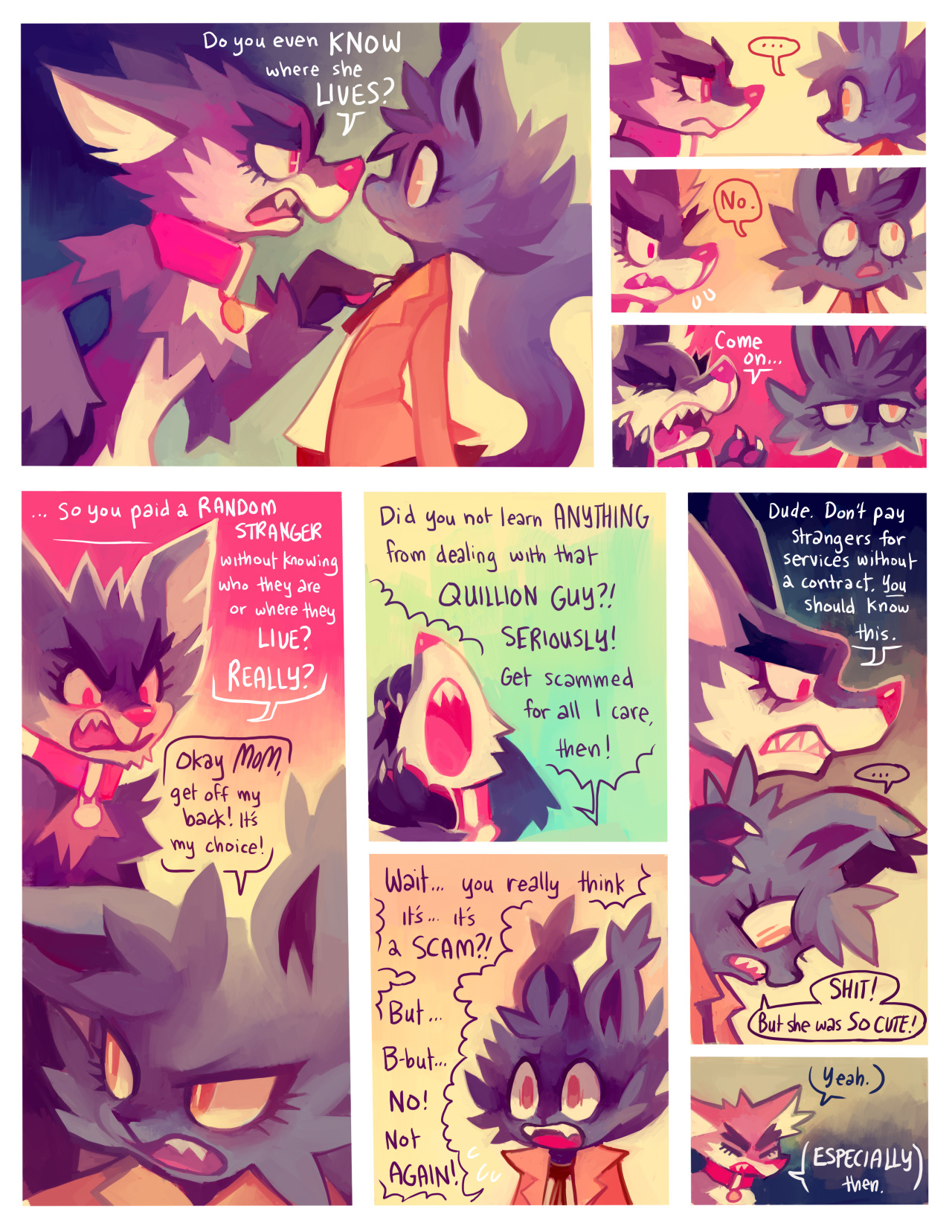 forbiddenflora:First half of Cherry Heart! Cover - p8 Found on my Patreon  Omai~