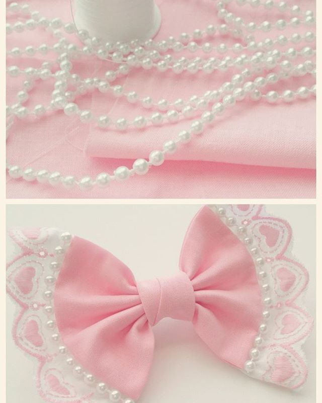 sweetheartbows:  work in progress for a new bow 💕 