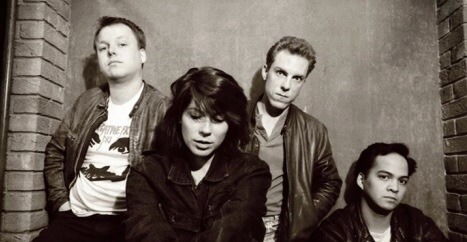 unnecessary-violence:PIXIES in 1986  Black Francis rocking a Negative FX tee
