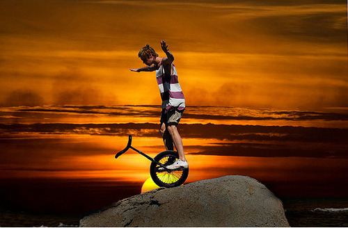 b-unicycling: Axel-Ahlman by peter_sandstrom on Flickr