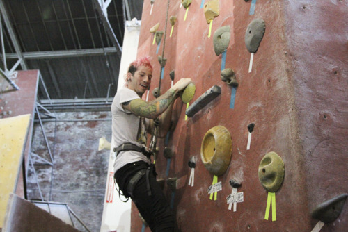 oneanddun:September 27, 2014 || Philadelphia, PA @ Radio 104.5/Go Vertical Rock Climbing Event