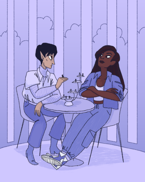 bitribbles: theartofamart:Fictional Siblings I Can’t Get Enough Of - Spock and Michael Burnham