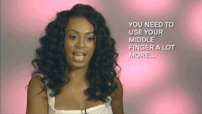 beingimallyuk:  vh1:  Solange has always wanted Beyoncé to speak her mind! Check out this VH1 Vintage clip from 2008  “My sister told me to speak my mind” 