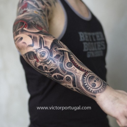 seeworthytattoos:  Victor Portugal