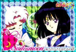 dangerousperfectionparadise: Chibiusa &amp; Sailor Saturn