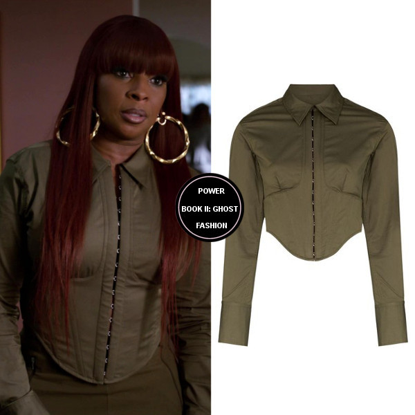 Chanel Outfit Of Mary J. Blige As Monet Stewart Tejada In Power Book II:  Ghost S02E08 Drug Related (2022)