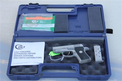 gunrunnerhell:  Colt Pony A tiny 1911 variant chambered in .380 ACP, the Pony is double-action only. Made in the 1990’s they never really caught on even though small polymer framed .380’s soon became widely popular for concealed carry. Colt didn’t