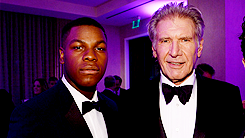 fuckyeahreyandfinn:john_boyega: Me: Harrison we are best friends right?Harrison: No. Me: why not? Ha
