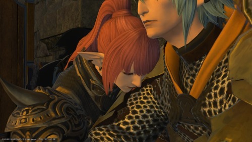 the Miss Nox x Haurchefant gpose compilation nobody asked for but you’re getting it anyway