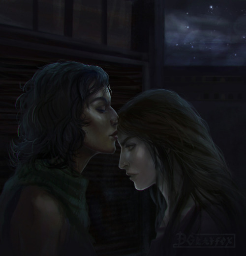 Lucita de Aragon and Fatima al-Faqadi, Gehenna the final night Illustration (Vampire the masquerade)