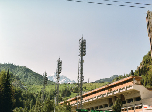 Wanderlust Fotos aus Kasachstan/ Almaty Medeo Stadion 