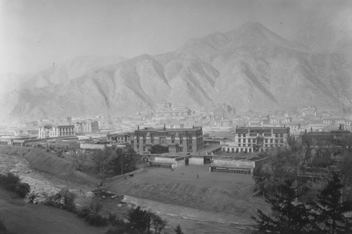 Joseph F. Rock: Labrang Lamasery, 1926Labrang Lamasery (拉卜楞寺) is one of the six great monasteries of