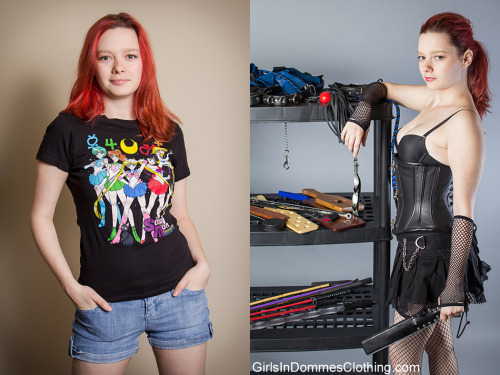 Geeky Girl Into Femdom ActionSakura Stars is back in this classic dominatrix set! Watch as she trans