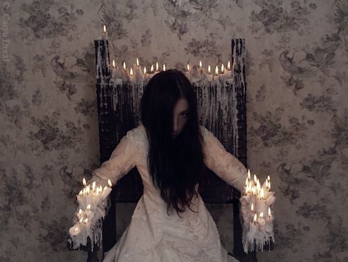 asylum-art-2: From the Dark Worlds of Caryn Drexl Self-taught photographer Caryn Drexl creates dark 